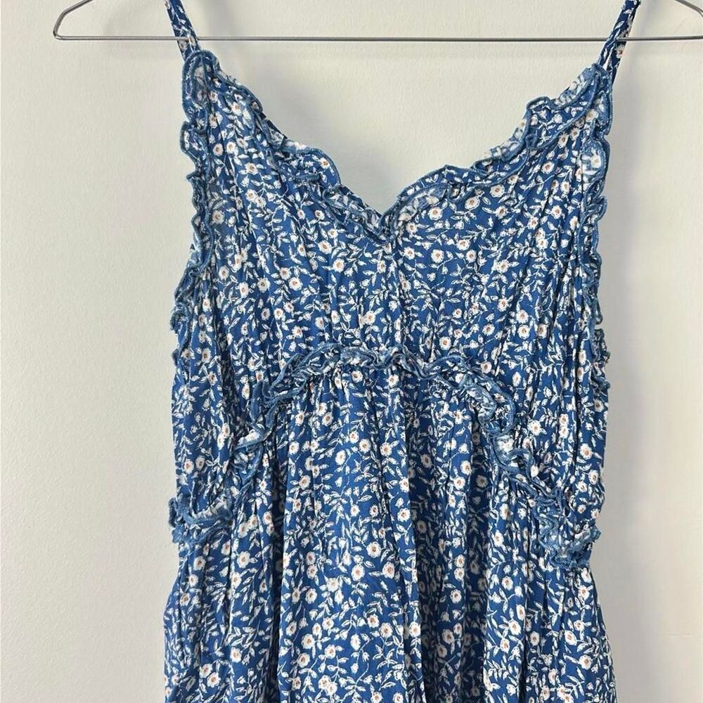 No-brand Women's Blue Dress